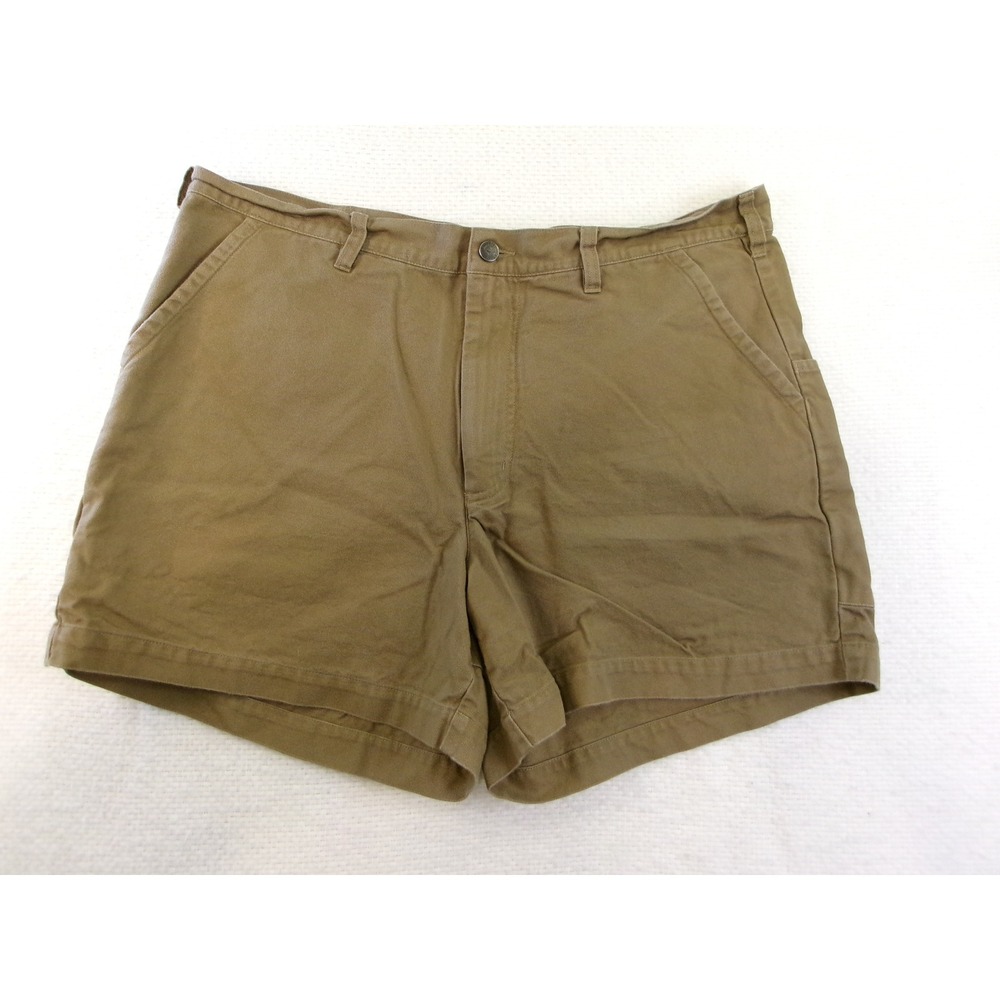 Patagonia Mens 38 Organic Cotton Stand Up Shorts Brown 5 Inch Inseam 57221 S0
